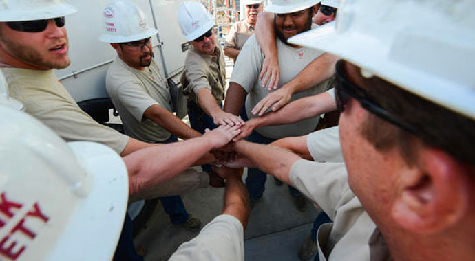 Members of the Oncor team