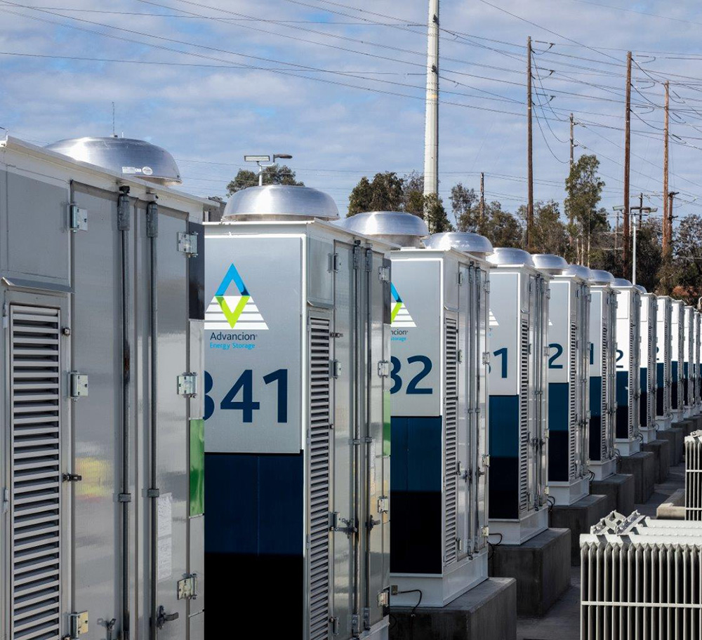 SDG&E's lithium-ion battery energy storage facility in Escondido, CA