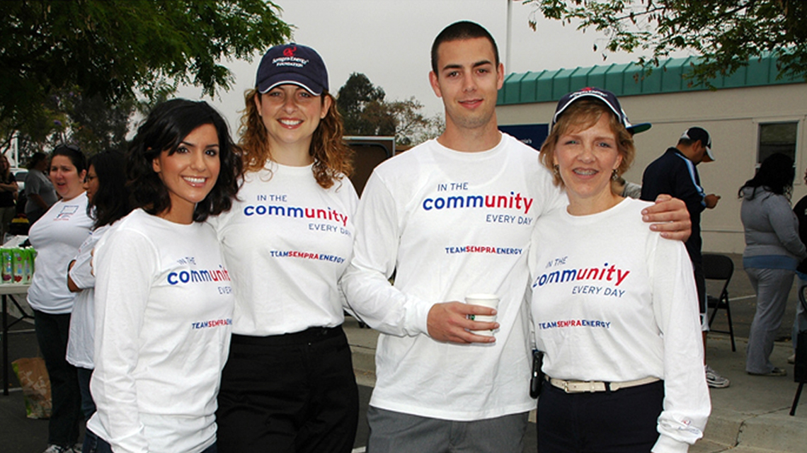 Sempra Foundation team members, circa 2007