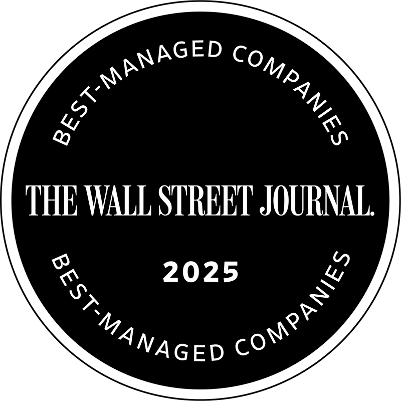 The Wall Street Journal's Best-Managed Companies Award Logo