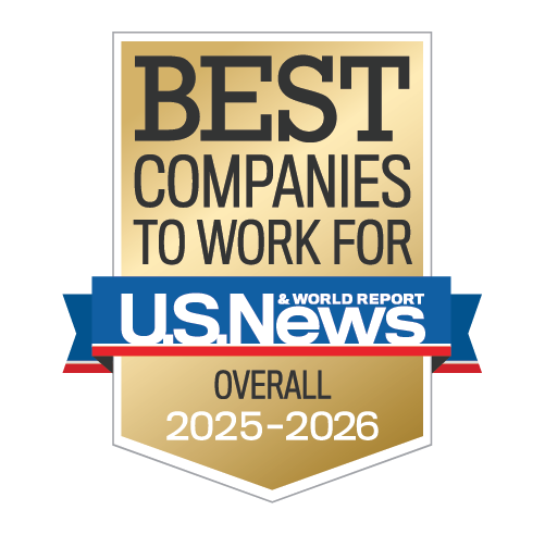 Best Companies to Work For award, from U.S. News & World Report 2025-2026