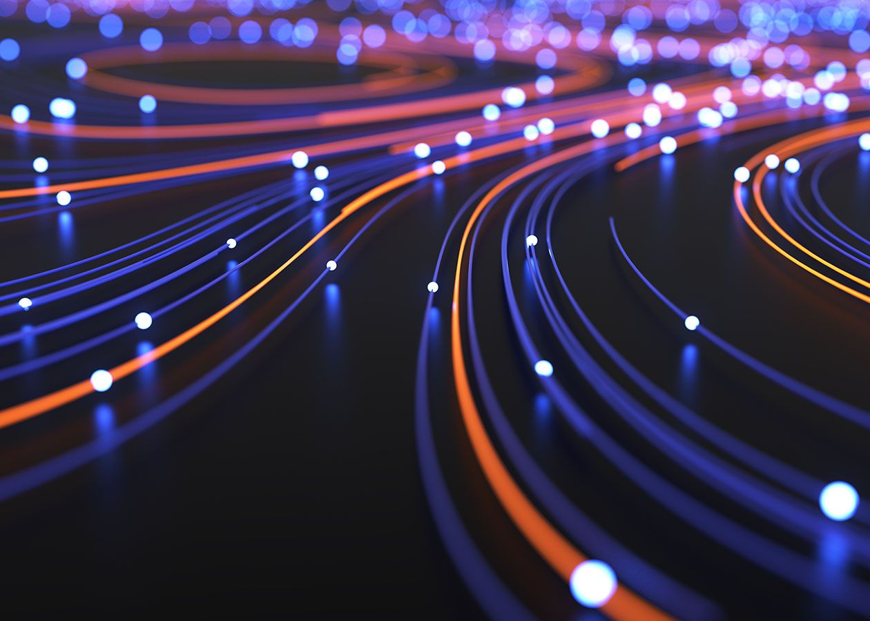 an abstract representation of connectivity