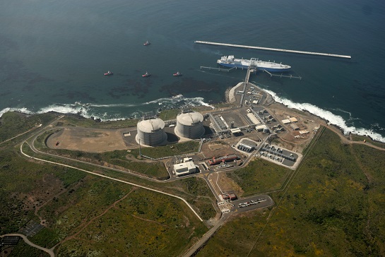 ECA LNG Aerial View