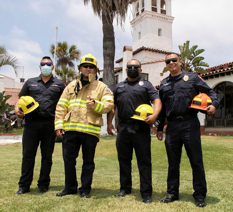 Sempra is supporting communities in Baja California, which includes funding vehicles and uniforms for local police officers and firefighters