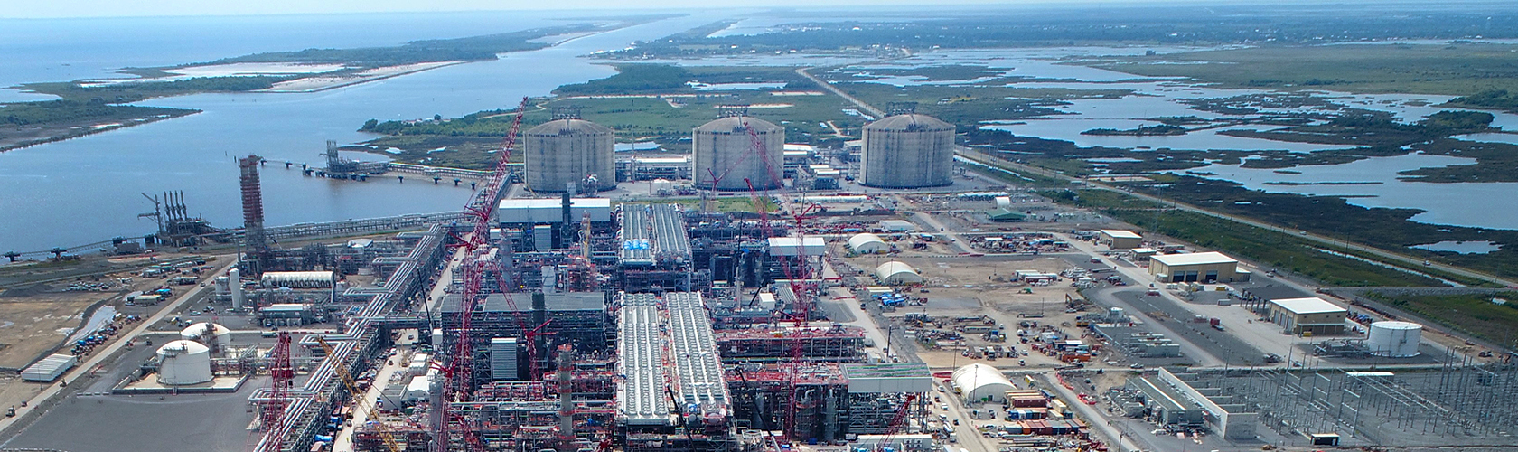 Cameron LNG construction Cameron LNG construction